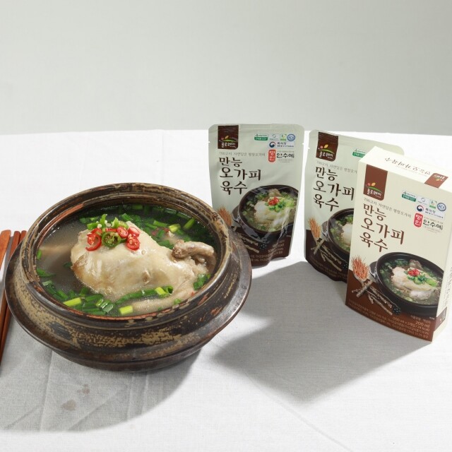 강원더몰,[오가피 명인신제품 국물시원한~] 만능오가피육수(100ml*2포)